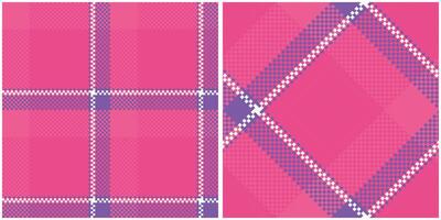 Plaids Pattern Seamless. Gingham Patterns Traditional Scottish Woven Fabric. Lumberjack Shirt Flannel Textile. Pattern Tile Swatch Included. vector
