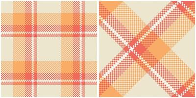 Plaid Patterns Seamless. Gingham Patterns Template for Design Ornament. Seamless Fabric Texture. vector