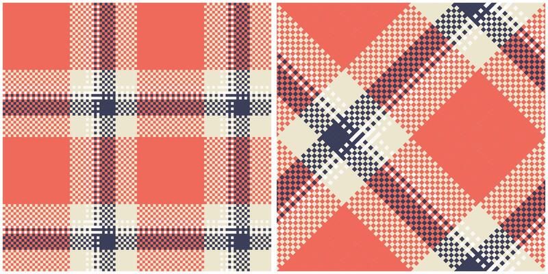 Plaid Patterns Seamless. Gingham Patterns Traditional Scottish Woven Fabric. Lumberjack Shirt Flannel Textile. Pattern Tile Swatch Included.