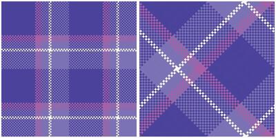 Plaid Patterns Seamless. Scottish Plaid, Traditional Scottish Woven Fabric. Lumberjack Shirt Flannel Textile. Pattern Tile Swatch Included. vector