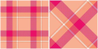 Plaid Patterns Seamless. Abstract Check Plaid Pattern Template for Design Ornament. Seamless Fabric Texture. vector