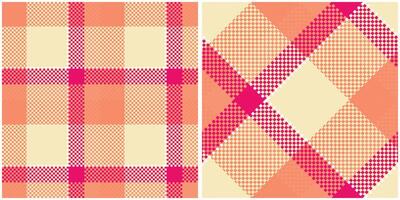 Scottish Tartan Pattern. Plaids Pattern Seamless Traditional Scottish Woven Fabric. Lumberjack Shirt Flannel Textile. Pattern Tile Swatch Included. vector