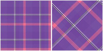Scottish Tartan Pattern. Tartan Plaid Seamless Pattern. Template for Design Ornament. Seamless Fabric Texture. vector