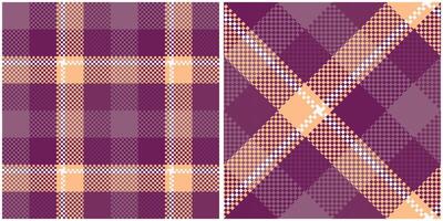 Scottish Tartan Seamless Pattern. Plaids Pattern Seamless Traditional Scottish Woven Fabric. Lumberjack Shirt Flannel Textile. Pattern Tile Swatch Included. vector