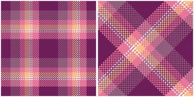 Scottish Tartan Pattern. Abstract Check Plaid Pattern Traditional Scottish Woven Fabric. Lumberjack Shirt Flannel Textile. Pattern Tile Swatch Included. vector