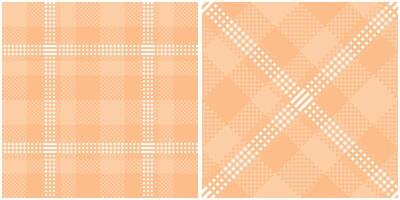 Scottish Tartan Seamless Pattern. Plaid Pattern Seamless Template for Design Ornament. Seamless Fabric Texture. vector