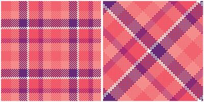 Scottish Tartan Seamless Pattern. Checkerboard Pattern Template for Design Ornament. Seamless Fabric Texture. vector