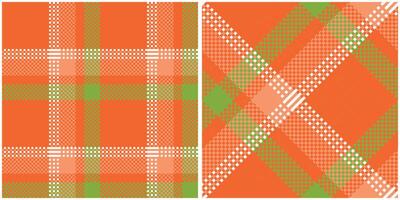 Scottish Tartan Seamless Pattern. Scottish Plaid, Template for Design Ornament. Seamless Fabric Texture. vector