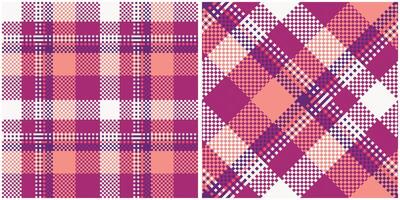 Scottish Tartan Seamless Pattern. Gingham Patterns Flannel Shirt Tartan Patterns. Trendy Tiles for Wallpapers. vector