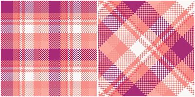 Scottish Tartan Seamless Pattern. Gingham Patterns Template for Design Ornament. Seamless Fabric Texture. vector