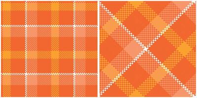 Scottish Tartan Seamless Pattern. Scottish Plaid, Seamless Tartan Illustration Set for Scarf, Blanket, Other Modern Spring Summer Autumn Winter Holiday Fabric Print. vector