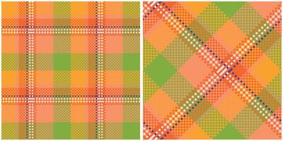 Scottish Tartan Seamless Pattern. Classic Scottish Tartan Design. Template for Design Ornament. Seamless Fabric Texture. vector