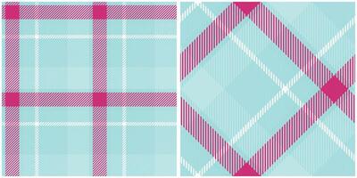 Classic Scottish Tartan Design. Gingham Patterns. Seamless Tartan Illustration Set for Scarf, Blanket, Other Modern Spring Summer Autumn Winter Holiday Fabric Print. vector
