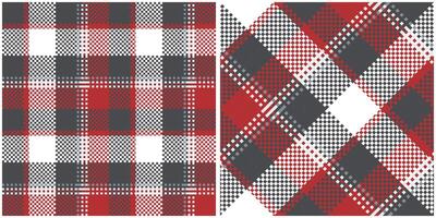 Tartan Pattern Seamless. Traditional Scottish Checkered Background. Seamless Tartan Illustration Set for Scarf, Blanket, Other Modern Spring Summer Autumn Winter Holiday Fabric Print. vector