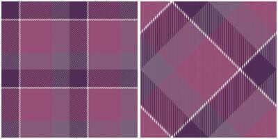 Scottish Tartan Plaid Seamless Pattern, Checkerboard Pattern. Seamless Tartan Illustration Set for Scarf, Blanket, Other Modern Spring Summer Autumn Winter Holiday Fabric Print. vector