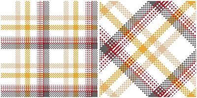 Tartan Seamless Pattern. Sweet Checkerboard Pattern Template for Design Ornament. Seamless Fabric Texture. vector