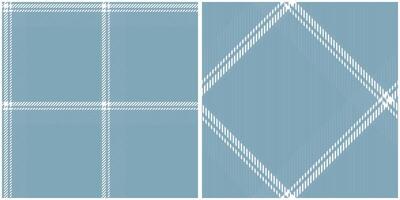 Scottish Tartan Plaid Seamless Pattern, Classic Scottish Tartan Design. Seamless Tartan Illustration Set for Scarf, Blanket, Other Modern Spring Summer Autumn Winter Holiday Fabric Print. vector