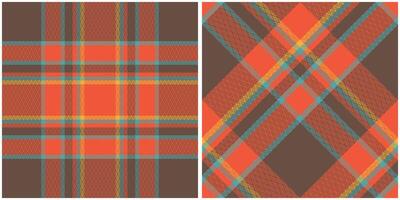 Tartan Pattern Seamless. Sweet Checkerboard Pattern Template for Design Ornament. Seamless Fabric Texture. vector
