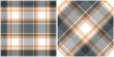 Tartan Seamless Pattern. Sweet Pastel Plaid Pattern Traditional Scottish Woven Fabric. Lumberjack Shirt Flannel Textile. Pattern Tile Swatch Included. vector