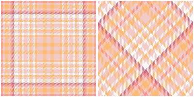 Plaids Pattern Seamless. Checkerboard Pattern Seamless Tartan Illustration Set for Scarf, Blanket, Other Modern Spring Summer Autumn Winter Holiday Fabric Print. vector