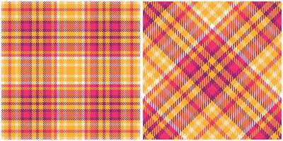 Plaid Patterns Seamless. Checkerboard Pattern Template for Design Ornament. Seamless Fabric Texture. vector