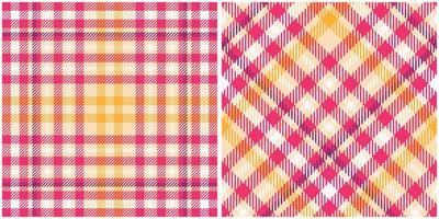 Plaid Pattern Seamless. Abstract Check Plaid Pattern Template for Design Ornament. Seamless Fabric Texture. vector