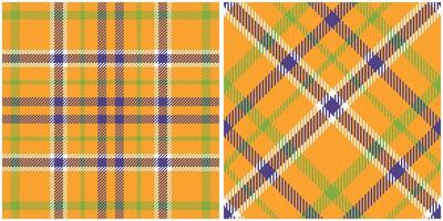 Scottish Tartan Pattern. Checker Pattern Traditional Scottish Woven Fabric. Lumberjack Shirt Flannel Textile. Pattern Tile Swatch Included. vector