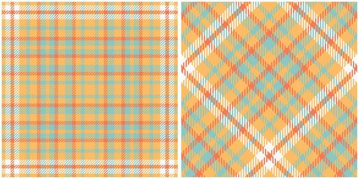 Scottish Tartan Pattern. Tartan Seamless Pattern Template for Design Ornament. Seamless Fabric Texture. vector