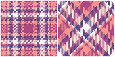 Scottish Tartan Seamless Pattern. Checkerboard Pattern Template for Design Ornament. Seamless Fabric Texture. vector