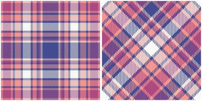 Scottish Tartan Seamless Pattern. Checkerboard Pattern Traditional Scottish Woven Fabric. Lumberjack Shirt Flannel Textile. Pattern Tile Swatch Included. vector