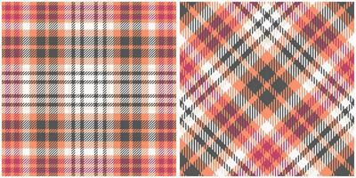 Classic Scottish Tartan Design. Checkerboard Pattern. Template for Design Ornament. Seamless Fabric Texture. vector