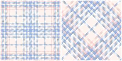 Tartan Plaid Seamless Pattern. Plaid Pattern Seamless. Seamless Tartan Illustration Set for Scarf, Blanket, Other Modern Spring Summer Autumn Winter Holiday Fabric Print. vector