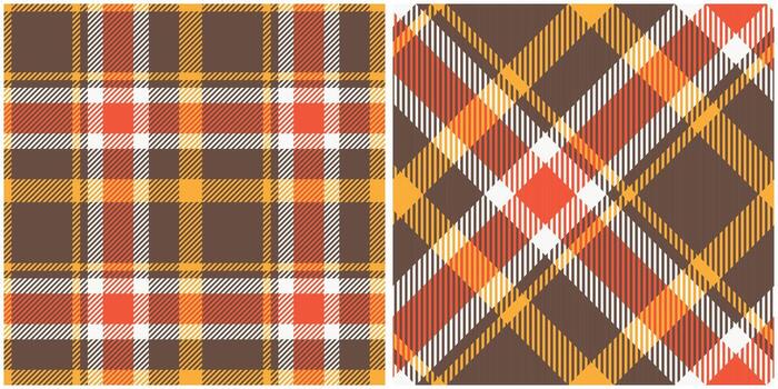 Tartan Pattern Seamless. Sweet Checker Pattern Template for Design Ornament. Seamless Fabric Texture. vector