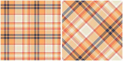Plaid Pattern Seamless. Tartan Seamless Pattern Seamless Tartan Illustration Set for Scarf, Blanket, Other Modern Spring Summer Autumn Winter Holiday Fabric Print. vector