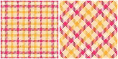 Plaid Pattern Seamless. Abstract Check Plaid Pattern Template for Design Ornament. Seamless Fabric Texture. vector