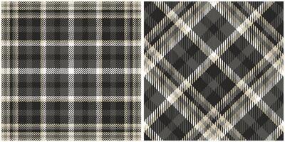 Scottish Tartan Seamless Pattern. Tartan Seamless Pattern Seamless Tartan Illustration Set for Scarf, Blanket, Other Modern Spring Summer Autumn Winter Holiday Fabric Print. vector