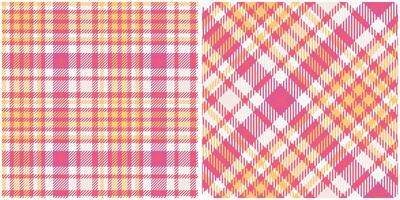 Scottish Tartan Seamless Pattern. Traditional Scottish Checkered Background. Seamless Tartan Illustration Set for Scarf, Blanket, Other Modern Spring Summer Autumn Winter Holiday Fabric Print. vector