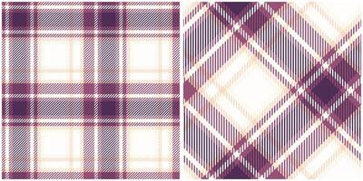 Tartan Plaid Seamless Pattern. Scottish Tartan Seamless Pattern. Traditional Scottish Woven Fabric. Lumberjack Shirt Flannel Textile. Pattern Tile Swatch Included. vector