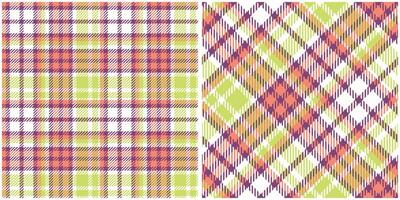 Tartan Plaid Pattern Seamless. Checkerboard Pattern. Traditional Scottish Woven Fabric. Lumberjack Shirt Flannel Textile. Pattern Tile Swatch Included. vector