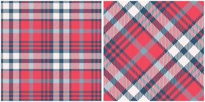 Tartan Plaid Pattern Seamless. Classic Scottish Tartan Design. Seamless Tartan Illustration Set for Scarf, Blanket, Other Modern Spring Summer Autumn Winter Holiday Fabric Print. vector