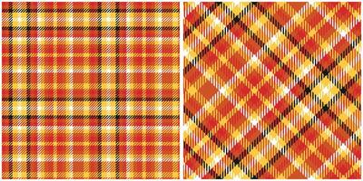 Scottish Tartan Plaid Seamless Pattern, Traditional Scottish Checkered Background. Traditional Scottish Woven Fabric. Lumberjack Shirt Flannel Textile. Pattern Tile Swatch Included. vector