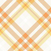 Tartan Pattern Seamless. Sweet Sweet Plaids Pattern Template for Design Ornament. Seamless Fabric Texture. vector