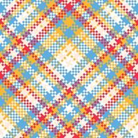Plaid Patterns Seamless. Checkerboard Pattern Flannel Shirt Tartan Patterns. Trendy Tiles for Wallpapers. vector