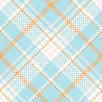 Scottish Tartan Pattern. Checkerboard Pattern Template for Design Ornament. Seamless Fabric Texture. vector