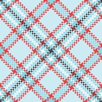 Scottish Tartan Seamless Pattern. Checkerboard Pattern Template for Design Ornament. Seamless Fabric Texture. vector