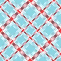 Scottish Tartan Seamless Pattern. Checkerboard Pattern Seamless Tartan Illustration Set for Scarf, Blanket, Other Modern Spring Summer Autumn Winter Holiday Fabric Print. vector