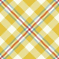 Tartan Plaid Seamless Pattern. Gingham Patterns. for Shirt Printing,clothes, Dresses, Tablecloths, Blankets, Bedding, Paper,quilt,fabric and Other Textile Products. vector
