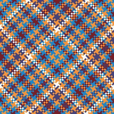 Tartan Plaid Seamless Pattern. Classic Scottish Tartan Design. Template for Design Ornament. Seamless Fabric Texture. Illustration