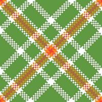 Tartan Plaid Pattern Seamless. Plaid Patterns Seamless. Traditional Scottish Woven Fabric. Lumberjack Shirt Flannel Textile. Pattern Tile Swatch Included. vector