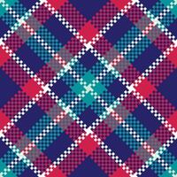 Tartan Plaid Pattern Seamless. Gingham Patterns. for Shirt Printing,clothes, Dresses, Tablecloths, Blankets, Bedding, Paper,quilt,fabric and Other Textile Products. vector